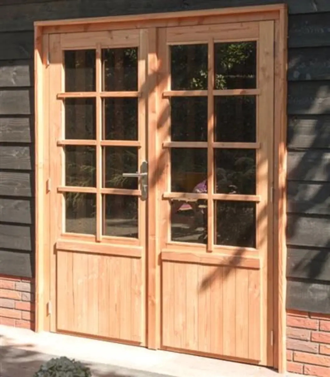 Lichtkoepel Douglas hout import
